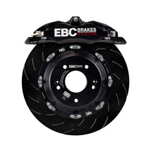 Load image into Gallery viewer, EBC Racing 12-21 Subaru BRZ/Toyota GT86 Black Apollo-4 Calipers 330mm Rotors Front Big Brake Kit Big Brake Kits EBC   
