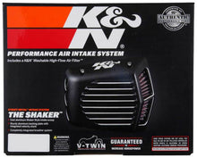Load image into Gallery viewer, K&amp;N Street Metal Intake System 08-16 Harley Davidson Shaker Silver H/D Touring Models Misc Powersports K&amp;N Engineering   
