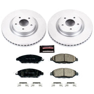 Power Stop 2013 Infiniti JX35 Front Z17 Evolution Geomet Coated Brake Kit Brake Kits - Performance Blank PowerStop