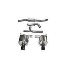 Load image into Gallery viewer, Corsa 08-10 Subaru Impreza WRX Sedan 2.5L Turbo Manual 3in Sport Cat-Back Exhaust w/4in Blac Catback CORSA Performance
