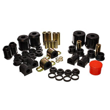Load image into Gallery viewer, Energy Suspension 00-1/01 Mitsubishi Eclipse FWD Black Hyper-flex Master Bushing Set Bushings - Full Vehicle Kits Energy Suspension
