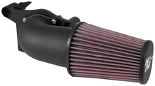 Load image into Gallery viewer, K&amp;N 2017 Harley-Davidson H/D Touring Models Aircharger Performance Intake - Black Cold Air Intakes K&amp;N Engineering   
