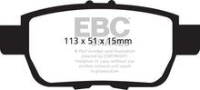 Load image into Gallery viewer, EBC 05-14 Honda Ridgeline 3.5 Greenstuff Rear Brake Pads Brake Pads - Performance EBC   
