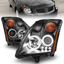 Load image into Gallery viewer, ANZO 2007-2012 Nissan Sentra Projector Headlights Black Headlights ANZO
