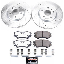 Load image into Gallery viewer, Power Stop 2017 Buick Regal Front Z26 Street Warrior Brake Kit Brake Kits - Performance D&amp;S PowerStop   
