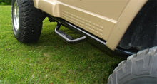 Load image into Gallery viewer, N-Fab Nerf Step 97-06 Jeep Wrangler TJ/BJ 2 Door All - Gloss Black - W2W - SRW - 3in Side Steps N-Fab
