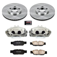 Power Stop 2005 Jaguar S-Type Front Autospecialty Brake Kit w/Calipers | KCOE1349