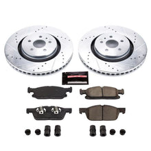 Load image into Gallery viewer, Power Stop 15-19 Ford Edge Front Z23 Evolution Sport Brake Kit Brake Kits - Performance D&amp;S PowerStop   
