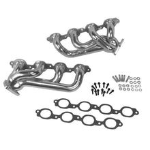 Load image into Gallery viewer, BBK 14-18 GM Truck 5.3/6.2 1 3/4in Shorty Tuned Length Headers - Polished Silver Ceramic Headers &amp; Manifolds BBK   
