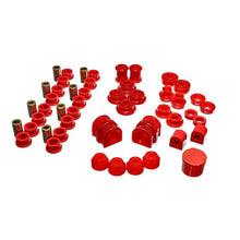 Load image into Gallery viewer, Energy Suspension 91-02 Saturn S Series Coupe/Sedan/Wagon Red Hyper-Flex Master Bushing Set Bushing Kits Energy Suspension
