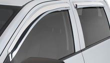 Load image into Gallery viewer, Stampede 2015-2019 Chevy Colorado Crew Cab Pickup Tape-Onz Sidewind Deflector 4pc - Chrome Wind Deflectors Stampede
