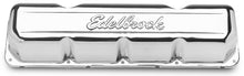Load image into Gallery viewer, Edelbrock Valve Cover Signature Series AMC/Jeep 1967-1991 290-401 CI V8 Chrome Valve Covers Edelbrock
