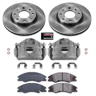 Power Stop 04-09 Kia Spectra Front Autospecialty Brake Kit w/Calipers Brake Kits - OE PowerStop   