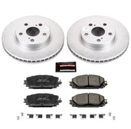 Power Stop 11-17 Lexus CT200h Front Z17 Evolution Geomet Coated Brake Kit Brake Kits - Performance Blank PowerStop