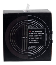 Load image into Gallery viewer, Spectre Adjustable Conical Air Filter 2-1/2in. Tall (Fits 3in. / 3-1/2in. / 4in. Tubes) - Red Air Filters - Universal Fit Spectre
