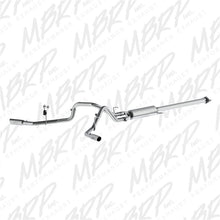Load image into Gallery viewer, MBRP 2015 Ford F-150 2.7L / 3.5L EcoBoost 2.5in Cat Back Dual Side Split Alum Exhaust System Catback MBRP
