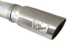 Load image into Gallery viewer, aFe ATLAS 5in DPF-Back Alum Steel Exhaust System Polished Tip GM Diesel Trucks 7.5-10 V8-6.6L td LMM DPF Back aFe
