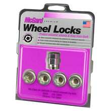 Load image into Gallery viewer, McGard Wheel Lock Nut Set - 4pk. (Under Hub Cap / Cone Seat) M12X1.5 / 19mm &amp; 21mm Hex / .775in. L Lug Nuts McGard
