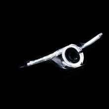 Load image into Gallery viewer, ANZO Projector Headlights With Halo Black w/Amber 14-17 Mazda 3 Headlights ANZO
