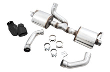 Load image into Gallery viewer, AWE Tuning 2018+ Jeep Wrangler JL/JLU Tread Edition Axle-Back Dual Exhaust - Diamond Black Tips Catback AWE Tuning   
