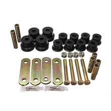 Load image into Gallery viewer, Energy Suspension 67-81 Chevrolet Camaro Black Heavy Duty Shackle Set (Includes Hardware) Bushing Kits Energy Suspension
