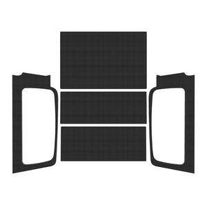 DEI 04-06 Jeep Wrangler LJ Unliminted Headliner Complete Kit - Black Hard Top Accessories DEI   