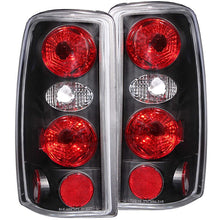 Load image into Gallery viewer, ANZO 2000-2006 Chevrolet Suburban Taillights Black Tail Lights ANZO
