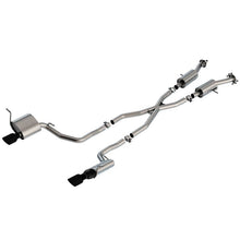 Load image into Gallery viewer, Borla 14-20 Jeep Grand Cherokee 3.6L V6 2/4WD 2.25in S-Type Cat-back - Black Chrome Catback Borla
