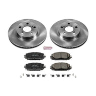 Power Stop 11-17 Lexus CT200h Front Autospecialty Brake Kit Brake Kits - OE PowerStop   