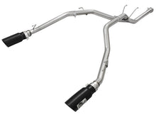 Load image into Gallery viewer, aFe MACHForce XP DPF-Back Exhaust 2.5in SS with Black Tips 2014 Dodge Ram 1500 V6 3.0L EcoDiesel DPF Back aFe
