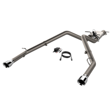 Load image into Gallery viewer, QTP 2019 + Ram 1500 CC/SB 5.7L Screamer 304 SS Cat Back Exhaust Split Rear Exit w/3in Tips Catback QTP

