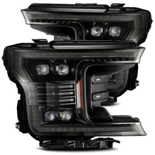 Load image into Gallery viewer, AlphaRex 18-20 Ford F-150 NOVA LED Proj Headlight Plank Style Alpha Blk w/Activ Light/Seq Signal/DRL Headlights AlphaRex
