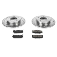 Power Stop 93-97 Ford Probe Rear Z23 Evolution Sport Brake Kit Brake Kits - Performance D&S PowerStop   