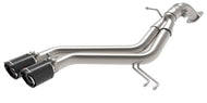 aFe Takeda 13-17 Hyundai Veloster L4-1.6L 2-1/2in 304 SS Axle-Back Exhaust w/ Carbon Fiber Tips Axle Back aFe