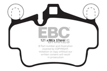 Load image into Gallery viewer, EBC 07-08 Porsche 911 (997) (Cast Iron Rotor only) 3.6 Carrera 2 Yellowstuff Front Brake Pads Brake Pads - Performance EBC   
