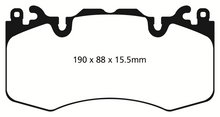 Load image into Gallery viewer, EBC 13+ Land Rover Range Rover 3.0 Supercharged Yellowstuff Front Brake Pads Brake Pads - Performance EBC   
