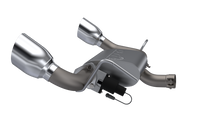 Load image into Gallery viewer, QTP 07-18 Jeep Wrangler 3.6L/3.8L 304SS Screamer Axle Back Exhaust w/4in Tips Axle Back QTP
