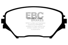 Load image into Gallery viewer, EBC 01-03 Toyota RAV 4 2.0 Greenstuff Front Brake Pads Brake Pads - Performance EBC   
