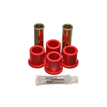 Load image into Gallery viewer, Energy Suspension 82-96 Ford F100/F150 2WD Red Rear Frame Shackle Bushing Set Bushing Kits Energy Suspension
