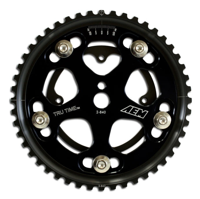 AEM 4G63/T Black Tru-Time Cam Gear Cam Gears AEM