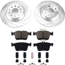 Load image into Gallery viewer, Power Stop 16-18 Audi TT Quattro Rear Z23 Evolution Sport Brake Kit Brake Kits - Performance D&amp;S PowerStop   
