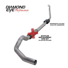 Load image into Gallery viewer, Diamond Eye KIT 5in TB MFLR RPLCMENT PIPE SGL ALUM 94-97 5 7 3L F250/F350 PWRSTROKE NFS W CARB STDS Turbo Back Diamond Eye Performance
