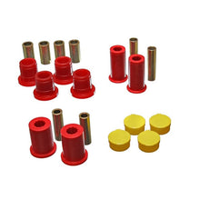 Load image into Gallery viewer, Energy Suspension 97-01 Dodge Dakota 2WD Red Front Control Arm Bushing Set Bushing Kits Energy Suspension

