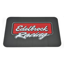 Load image into Gallery viewer, Edelbrock Racing Fender Cover - PVC Foam Mat - 2 Color Printed Edelbrock Racing Logo Hardware Kits - Other Edelbrock
