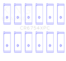 Load image into Gallery viewer, King Toyota2JZGE/2JZGTE 3.0L (Size STD) pMaxKote Performance Rod Bearing Set Bearings King Engine Bearings
