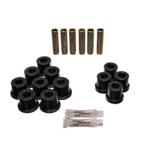Load image into Gallery viewer, Energy Suspension Gm 2 &amp; 4 X Rr Sprg Bush - Black Bushing Kits Energy Suspension
