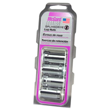Load image into Gallery viewer, McGard SplineDrive Lug Nut (Cone Seat) M14X1.5 / 1.935in. Length (4-Pack) - Chrome (Req. Tool) Lug Nuts McGard
