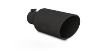 Load image into Gallery viewer, MBRP Universal Exhaust Tip 7in O.D. Rolled End 4in Inlet 18in Length - Black Tips MBRP   
