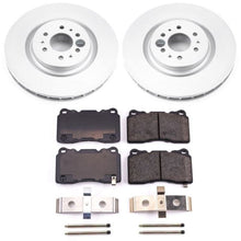 Load image into Gallery viewer, Power Stop 04-07 Cadillac CTS Front Z17 Evolution Geomet Coated Brake Kit Brake Kits - Performance Blank PowerStop
