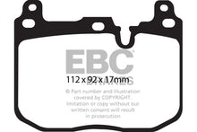Load image into Gallery viewer, EBC 14+ BMW i8 1.5 Turbo/Electric Yellowstuff Front Brake Pads Brake Pads - Performance EBC   
